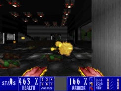 The Double Yellow Fireball, the 0 where the ammo is located will be fixed by release
