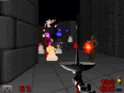 The Raynor-666 Projectile Launch System in action during Consumer Rush Hour