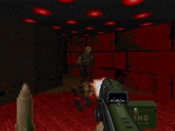The Doom 3 Machine Gun, now in Doom 2
